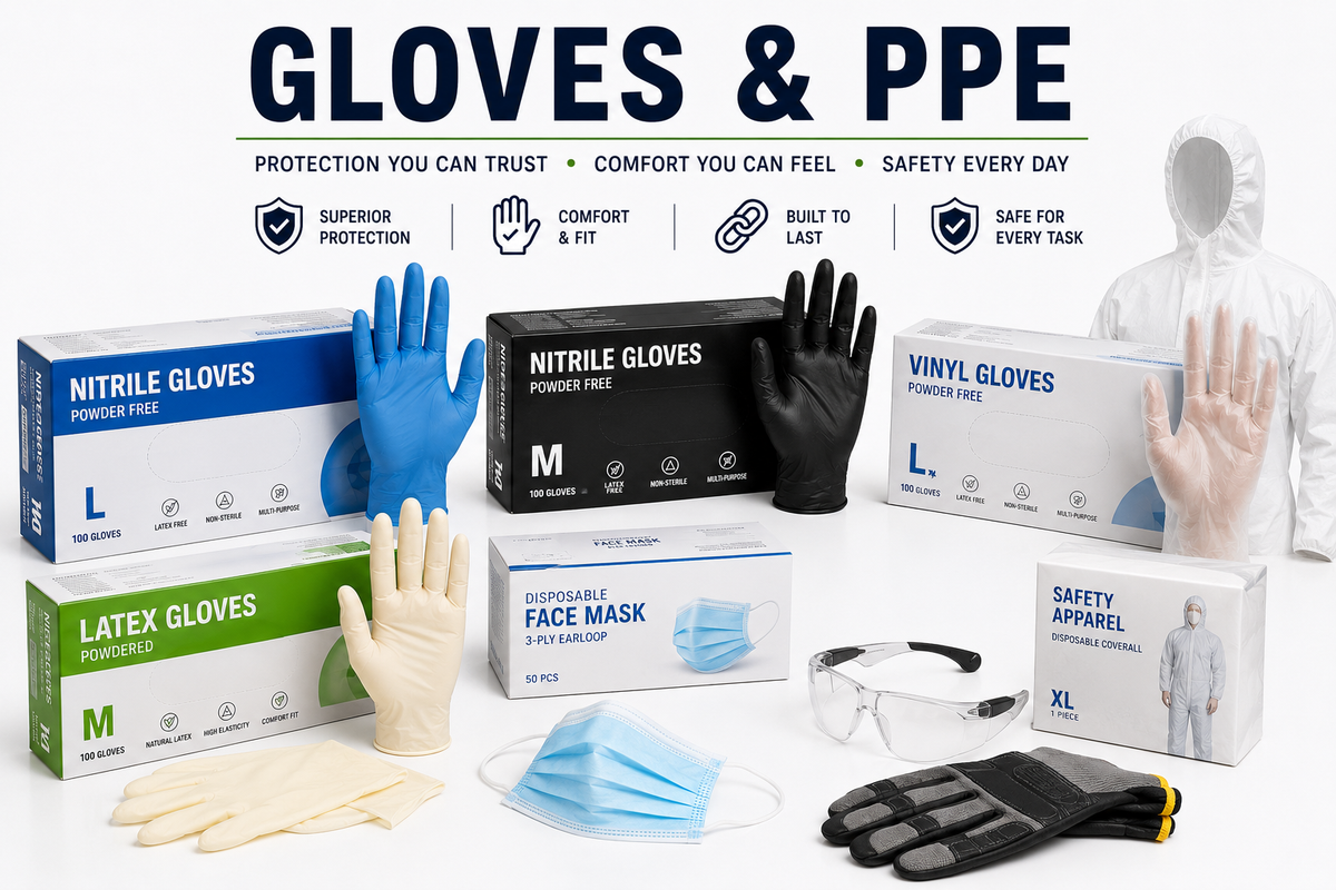 GLOVES & PPE
